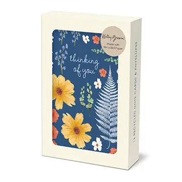 Kelly Green Boxed Cards -Multi Botany