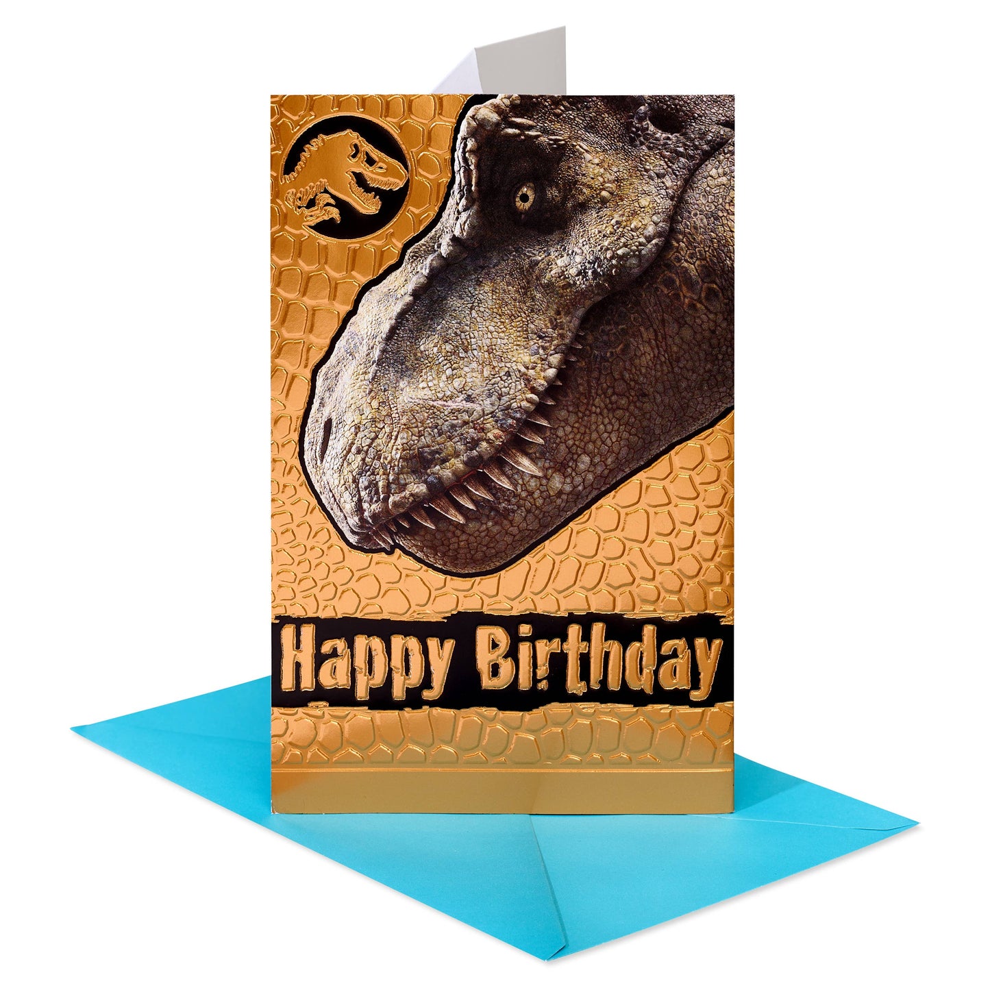 Jurassic Park Themed Kids Birthday Card