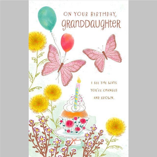 Granddaughter Birthday Card