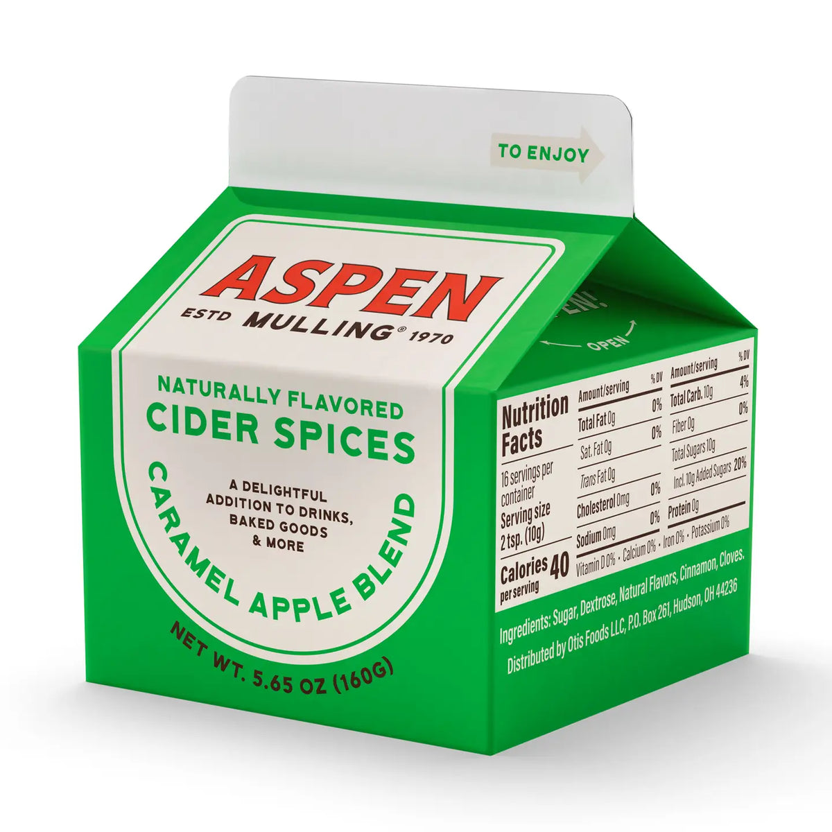 Aspen Mulling Spices - Caramel Apple - 5.65oz Carton