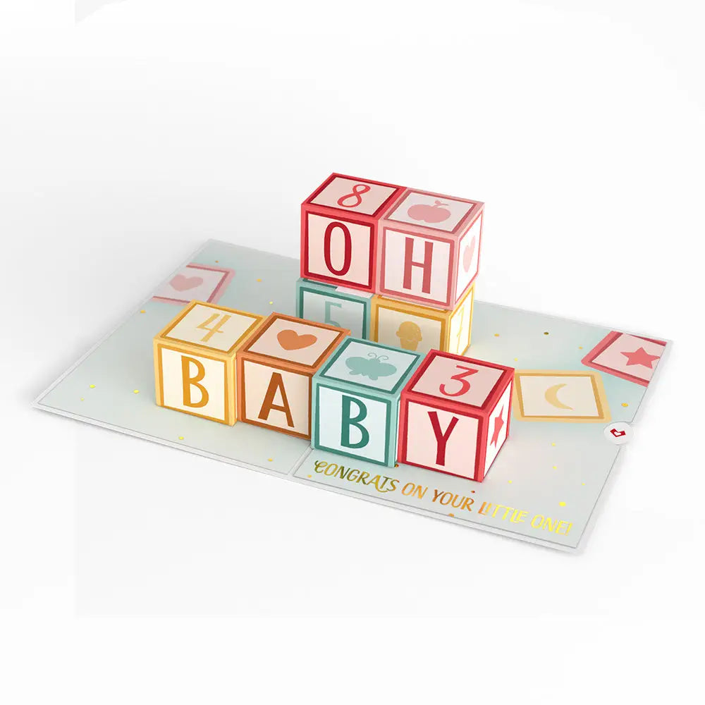 Oh Baby! Congrats Card, Pop-Up Cards