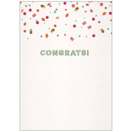 Confetti - Congratulations Card