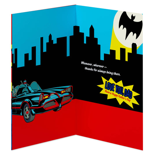 Father’s Day Card for Dad – Superhero “Dadmobile” Batman™