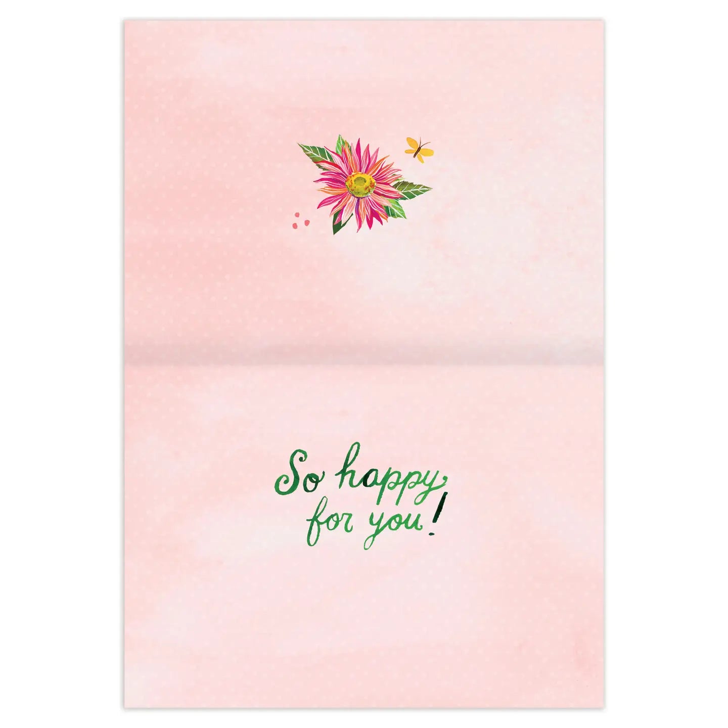 Country Blooms Congrats Card