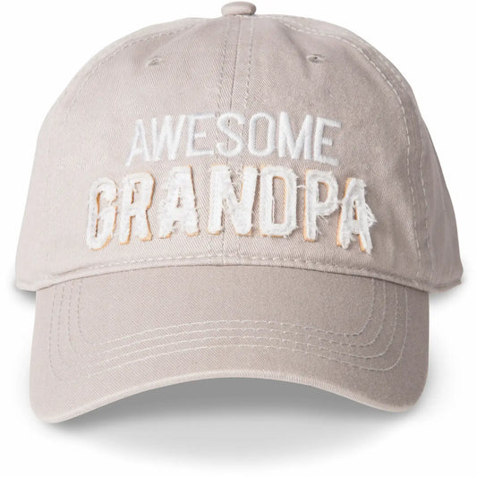 Grandpa - Warm Gray Adjustable Hat