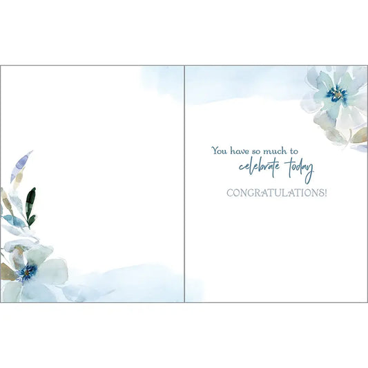 Anniversary Greeting Card - 25th Anniversary Flowers