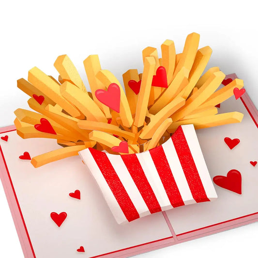 Only Have Fries For You Pop-Up Card