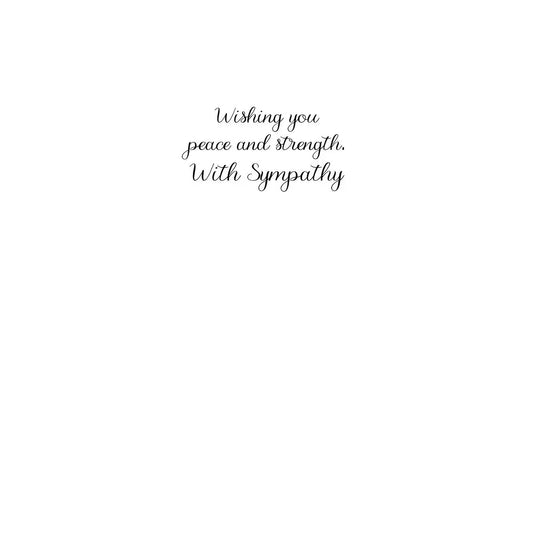 Sincere Sympathy