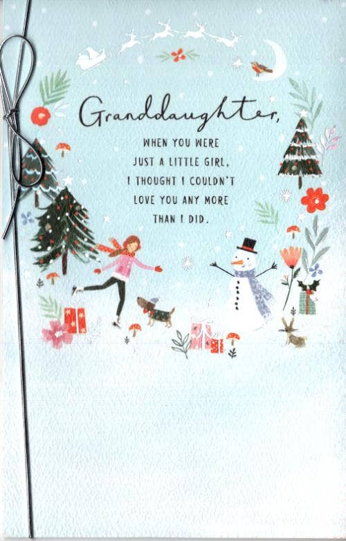 Christmas Granddaughter