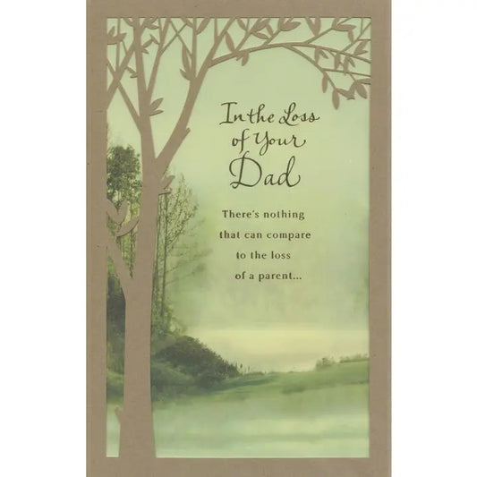 Loss of Father Sympathy Card
