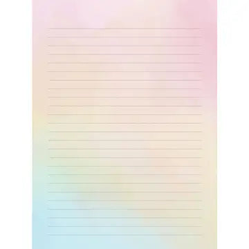 Lined Stationery