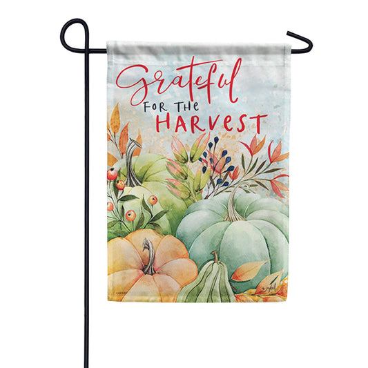 Harvest Pumpkins Garden Flag