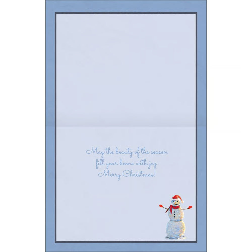 Frosty Evening of Cheer Boxed Christmas Cards by Sam Timm