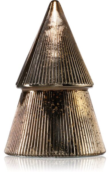 Paddywax Ribbed Mercury Stacked Tree Candle