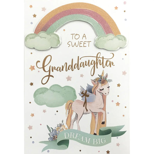 Granddaughter Birthday Card
