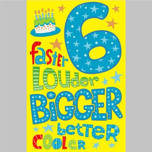 Birthday Age 6