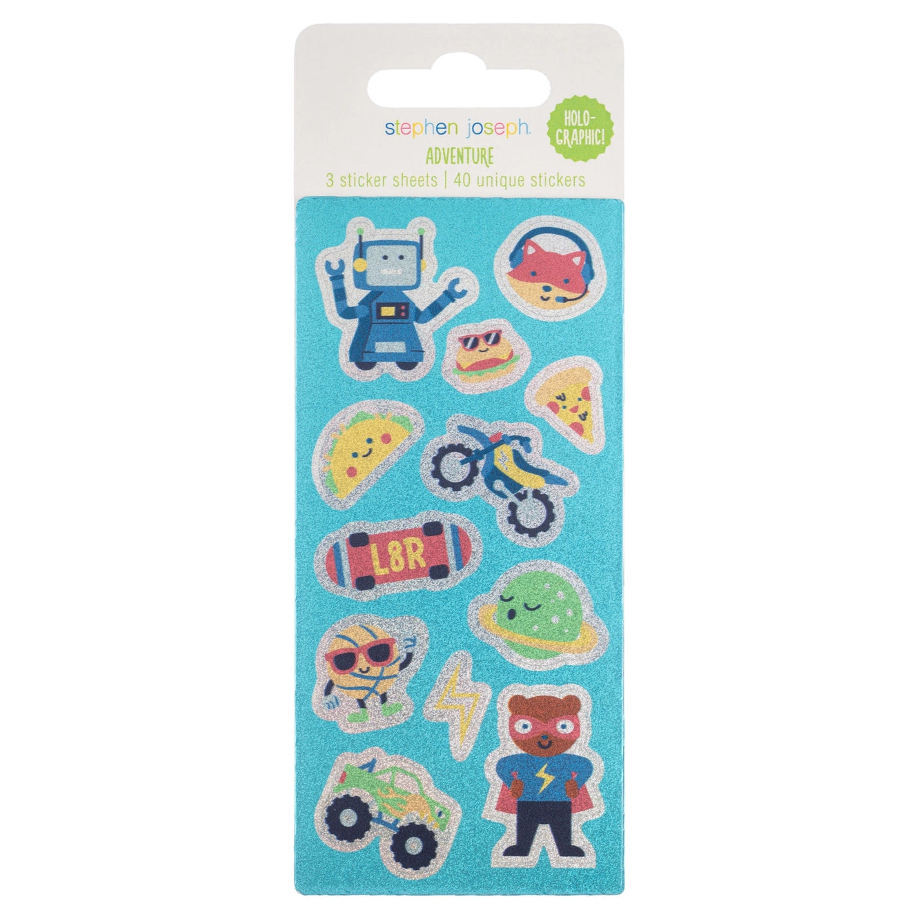 Stephen Joseph Sticker Packs, Asst