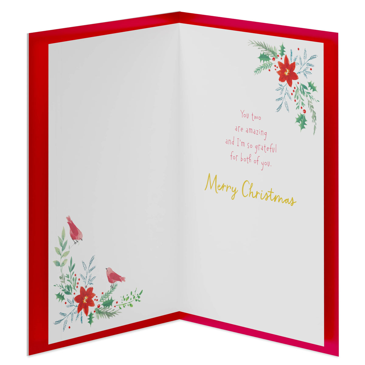 Christmas Card for Both from Us (Magical)