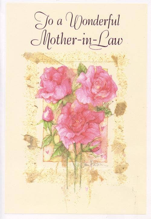 Mother-in-Law Birthday Card