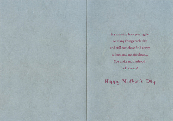 Purse and Gems Handmade: Friend Designer Boutique Mother's Day Card