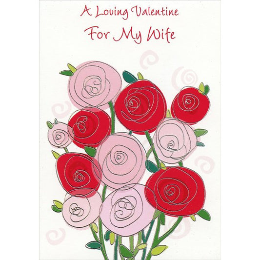 Wife Valentines Day Card