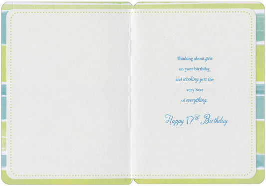 17th Birthday Card