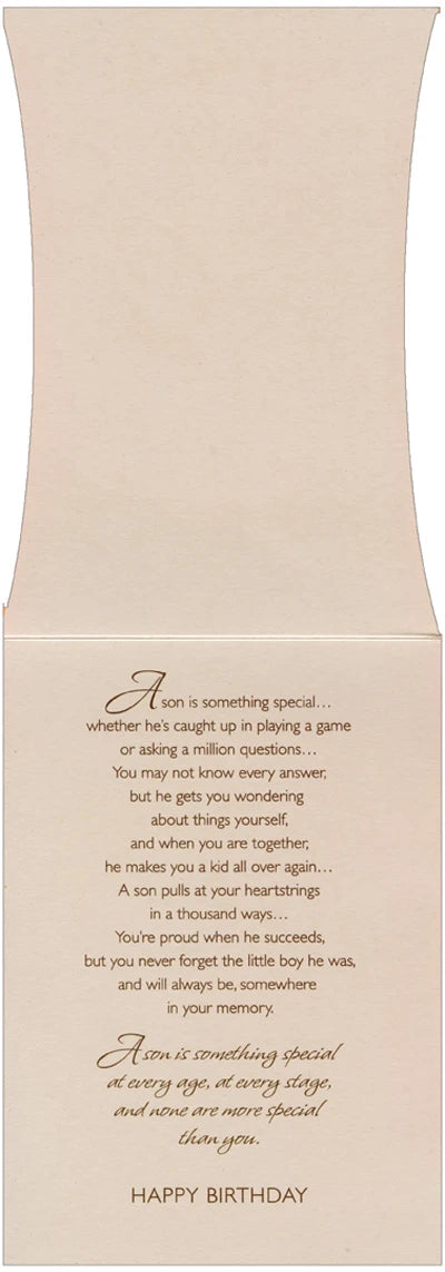 Son Birthday card