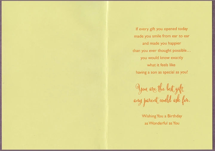 Son Birthday Card