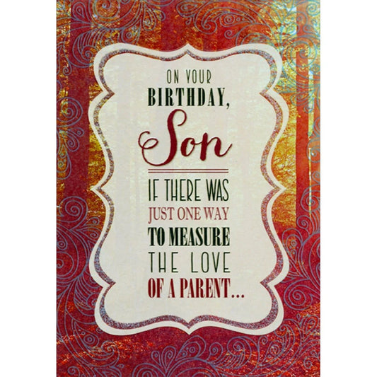 Son Birthday Card