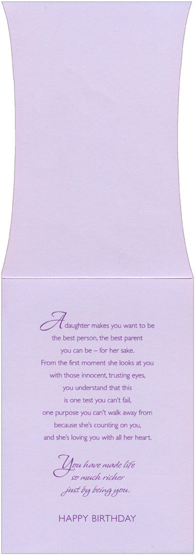 Daughter Birthday Card