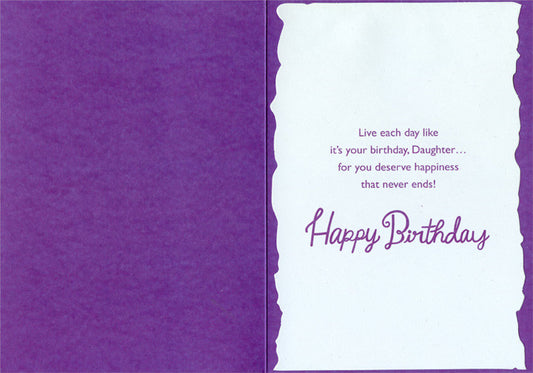 Daughter Birthday Card