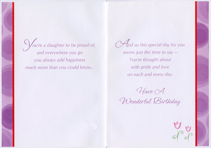 Daughter - Birthday Cards