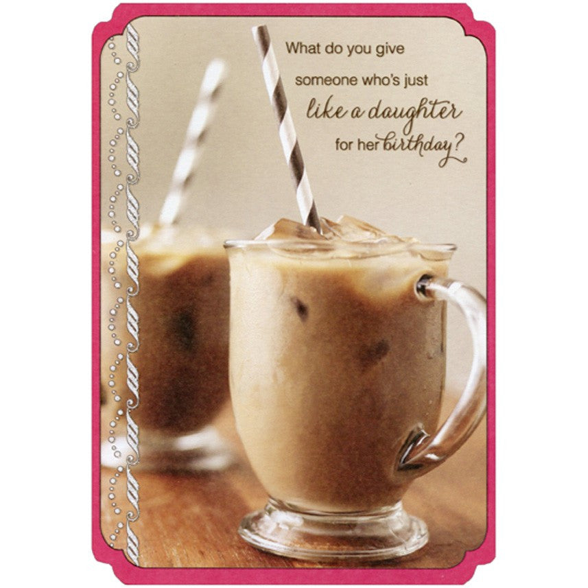 Like a Daughter Birthday Card
