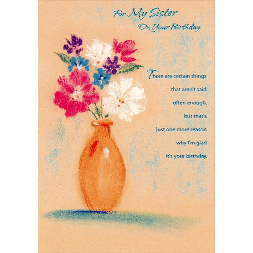 Sister Birthday Card