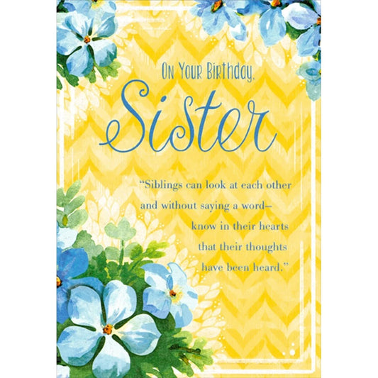 Sister Birthday Card