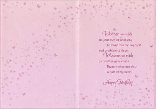 Granddaughter Birthday Card
