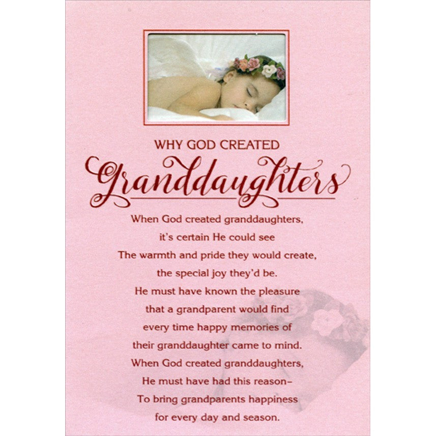 Granddaughter Birthday - Religious