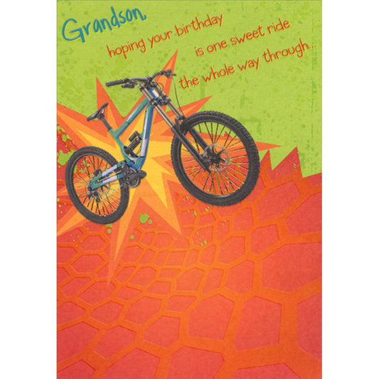 Grandson Juvenile Birthday Card