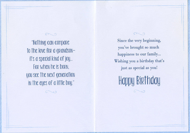 Grandson Birthday