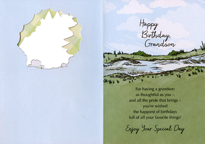 Grandson Birthday Card