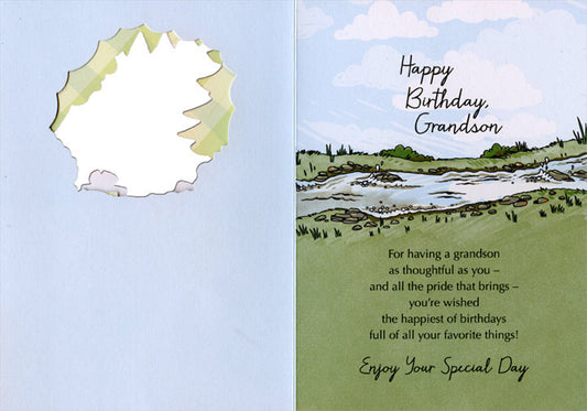 Grandson Birthday Card