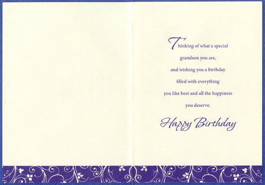 Grandson Birthday Card
