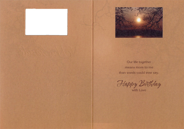 Husband Birthday Card