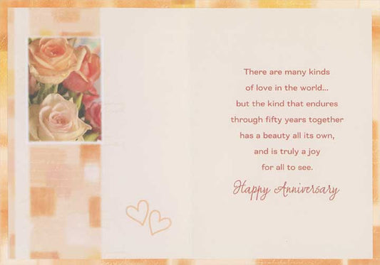 50th Anniversary Card