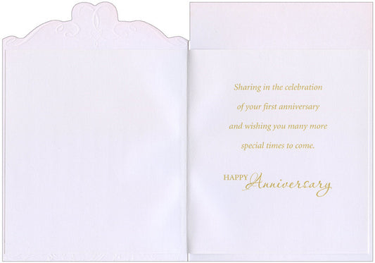 1st Anniversary Card