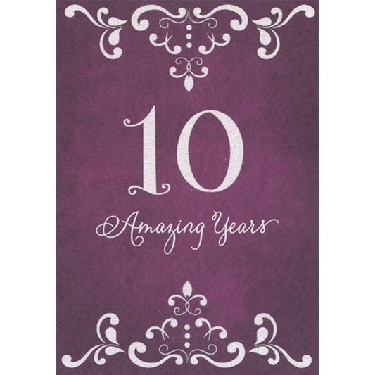 10th Anniversary Card