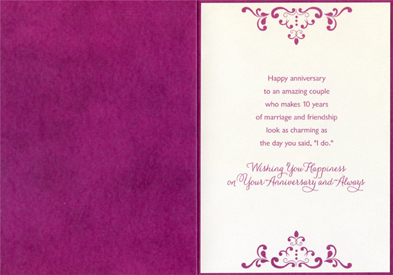 10th Anniversary Card