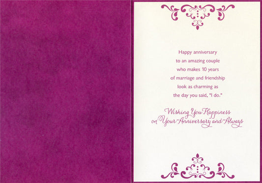 10th Anniversary Card