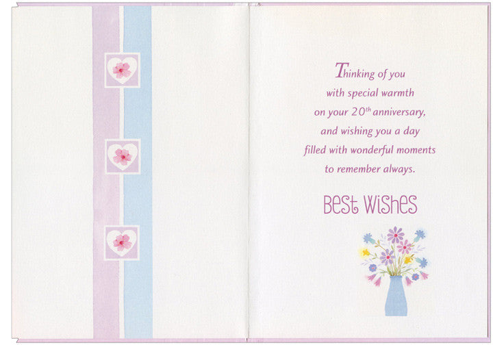 20th Anniversary Card