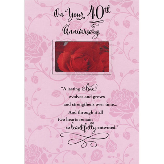 40th Anniversary Card